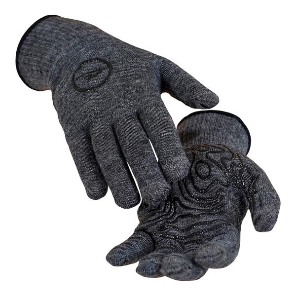 ディフィート Glove ET Wool Blend Adventure グラベルグレー タッチパネ...