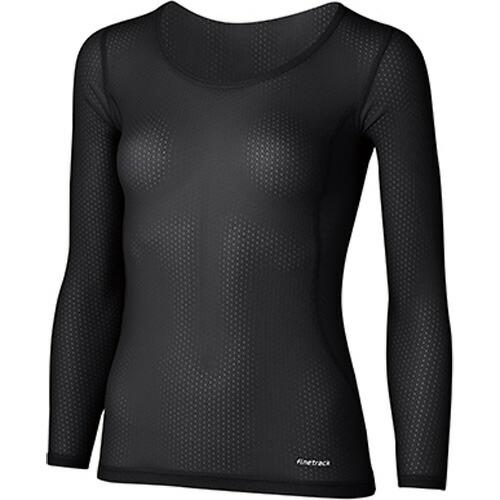 ファイントラック ドライレイヤーベーシックロングスリーブ レディース FUW0421 ブラック L1...