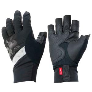 カペルミュール ErgoGrip×Kapelmuur 指先カットグローブ ブラック KAPELMUUR