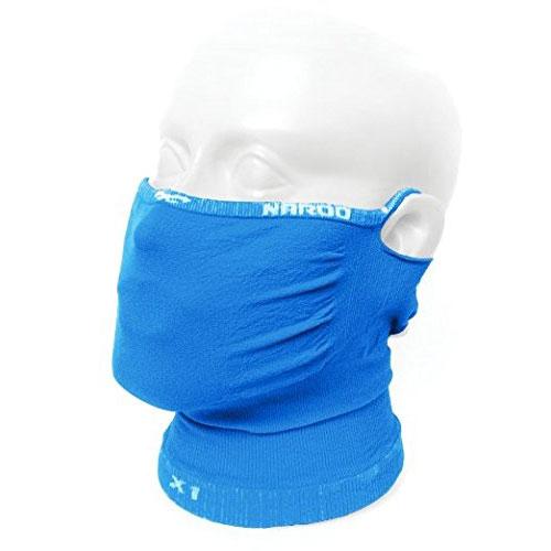 ナルー X1 ブルー スポーツ用フェイスマスク 日焼け予防 UVカット
