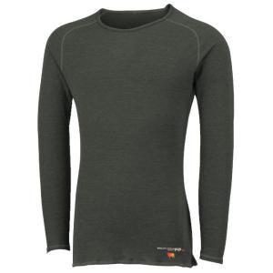 オンヨネ メンズロングスリーブ ブラック ブレステック メリノ PP