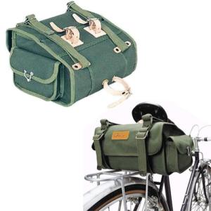 オーストリッチ S-2 グリーン サドルバッグ 【自転車】【バッグ】【サドルバッグ】｜ワールドサイクル-ウェアハウス