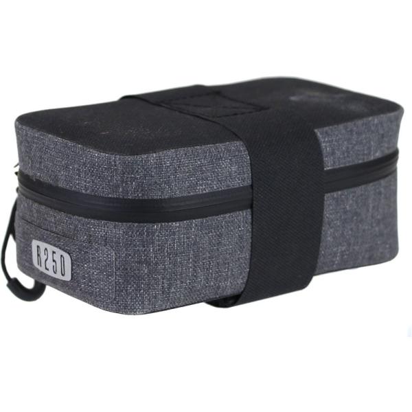 R250 防水サドルバッグミニ グレー/ブラック