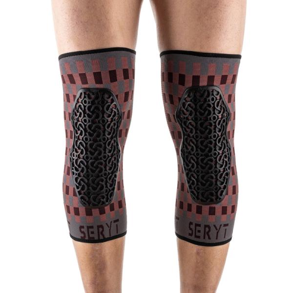 SERYT(セリット) FLOW KNEE PROTECTION チェッカー グレイ