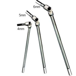 ボンダス ピボットヘッド六角レンチ三本組（4mm、5mm、6mm)