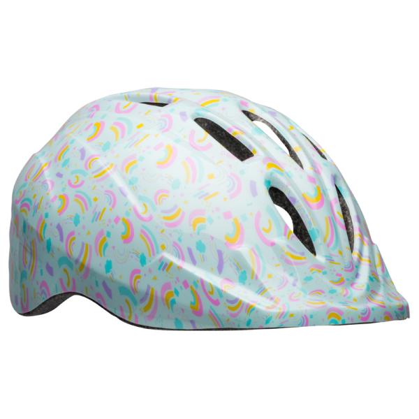 ベル ズーム3 ミントレインボー ヘルメット
