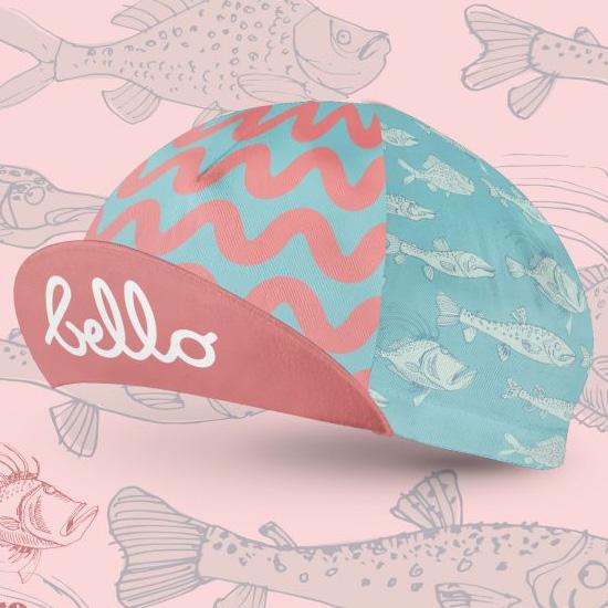 BELLO CYCLIST FISHY FISH キャップ