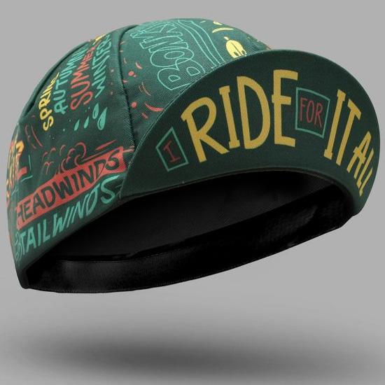 BELLO CYCLIST I RIDE FOR IT ALL CYCLING キャップ