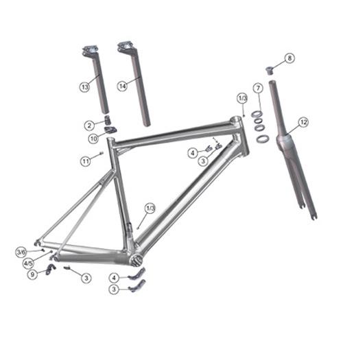 BMC シートポストクランプ ＃7 SLR01 2014-17年