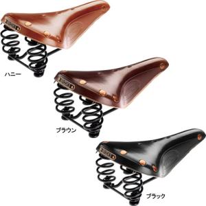 平行輸入品】BROOKS(ブルックス) レザーサドル スプリングつきモデル