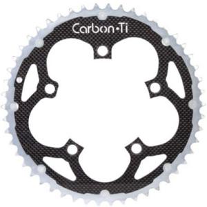 CarbonTi X-Ring ROAD Al/Ca 110 カンパ アウターチェーンリング 50T 
