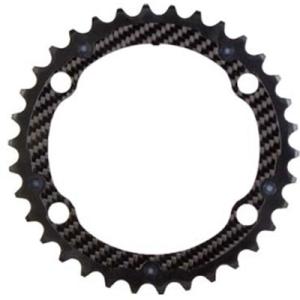CarbonTi X-Ring ROAD Al/Ca 110mm インナーチェーンリング 4arms
