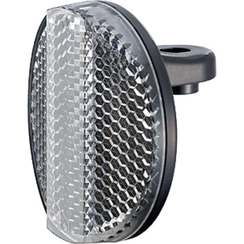 キャットアイ RR-165-BP2W リフレクタ(フロント) クリアレンズ/ブラックボディ パイプ取...