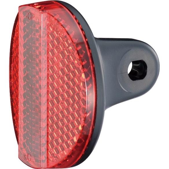 キャットアイ RR-165-BPR リフレクタ(リア) レッドレンズ/ブラックボディ