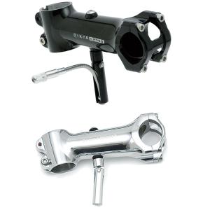 BIA 80mm クランプ式 ステム NITTO 天返しステム NITTO 日東 UI-27 BX 73°ブラック 31.8 自転車 ステム : Cycleroad