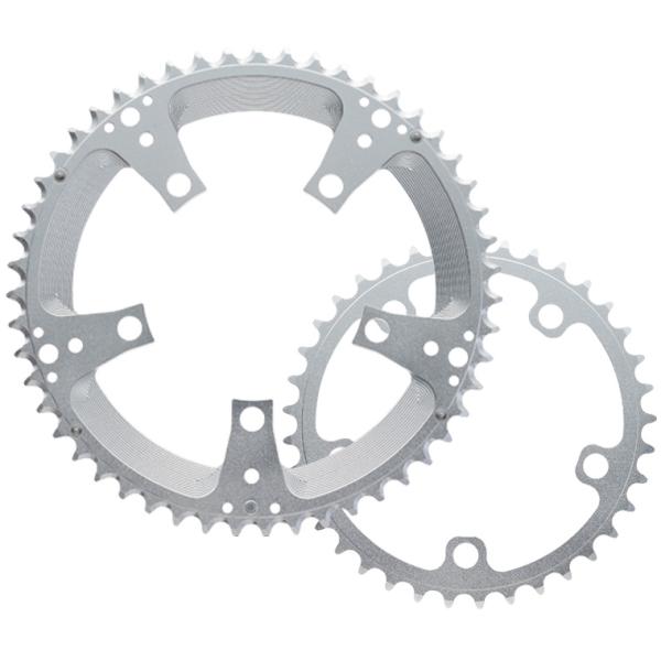 ディズナ ラ・クランクチェンリング S-12段セット 51×37T シルバー