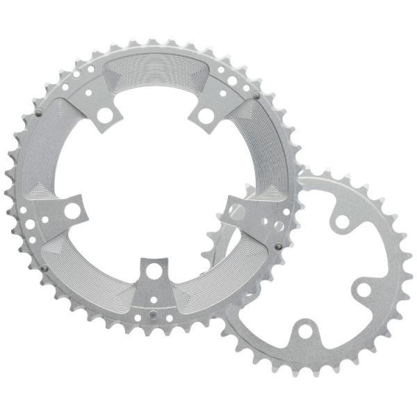 ディズナ ラ・クランクチェンリング S-12段セット 47×31T シルバー