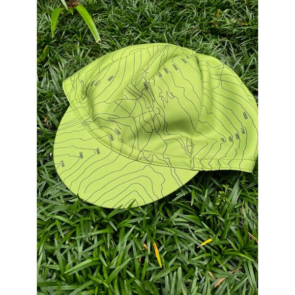ダボス F471 DAVOS プリントキャップ オリーブグリーン