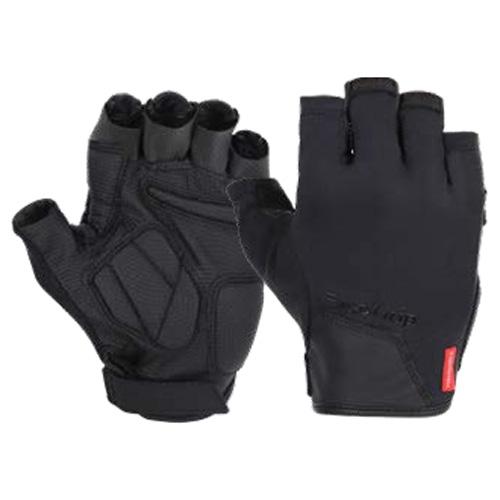 エルゴグリップ ショートフィンガーシックパッド ブラック/ブラック グローブ