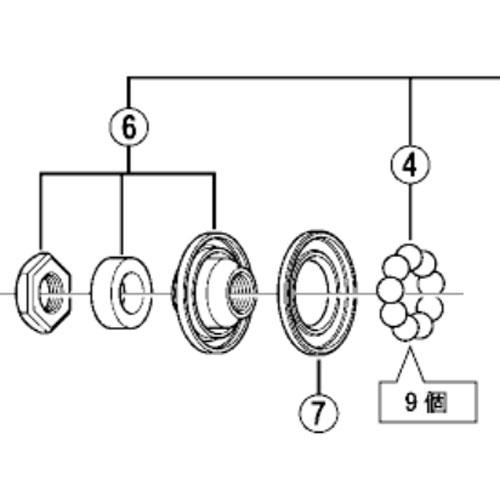 [4]鋼球（1/4”）18個