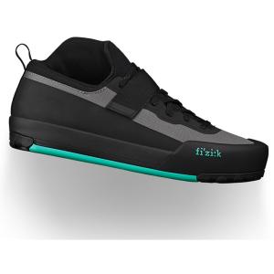 フィジーク Gravita TENSOR X6 FLAT グレー/アクアマリン シューズ