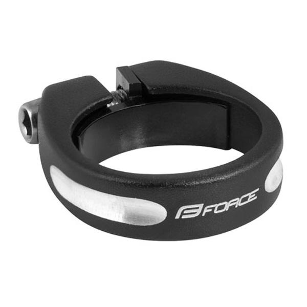 フォース シートクランプ ボルト固定タイプ アルミ製 ブラック