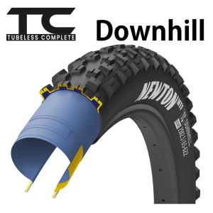 グッドイヤー Newton MTF Downhill 27.5×2.5(548) ブラック チューブレスレディ フロント (U2GR01564584V005R)｜worldcycle