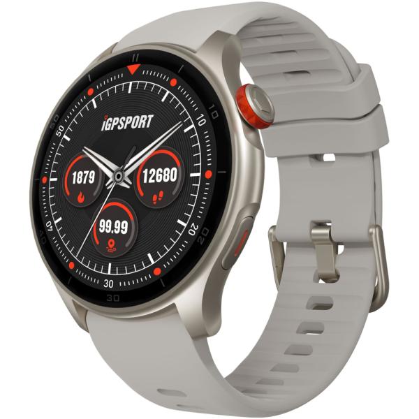 iGPスポーツ スマートウォッチ LW10 チタンシルバー
