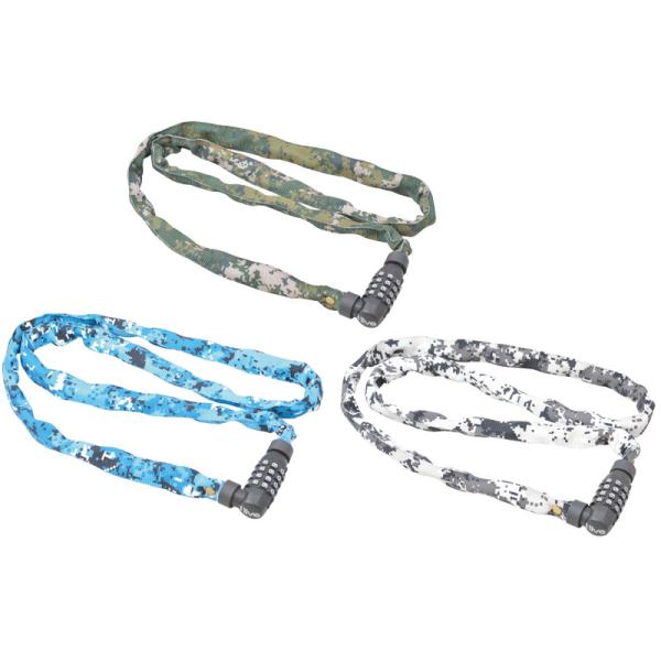 アイリブ デジタル迷彩柄チェーンロック（ダイヤル）