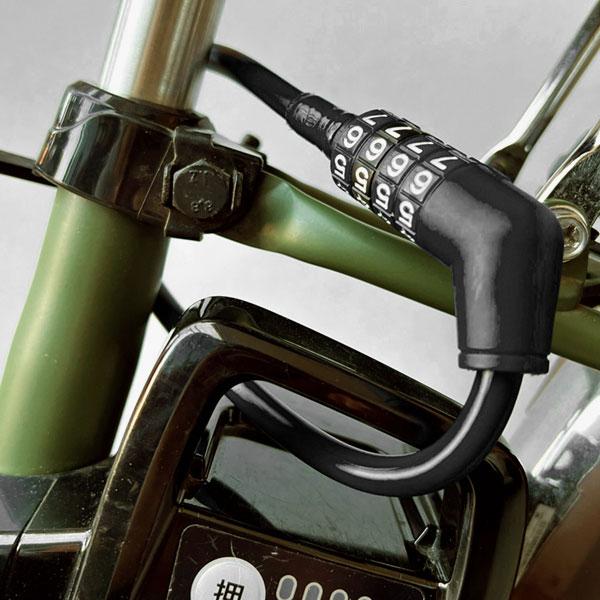 アイリブ バッテリーロック ダイヤル式