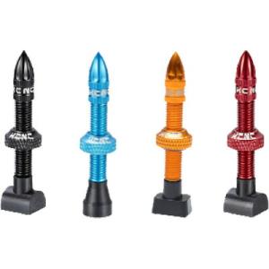 【SALE】KCNC アルミチューブレスバルブ 80mm 35mmスレッド 2個入り [KCNCS]