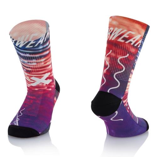 エムビーウェア FUN KIDS スピードピンク ソックス