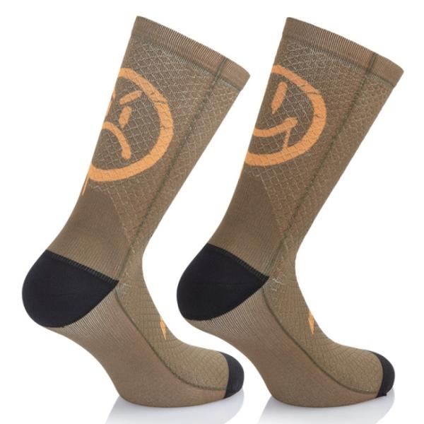 エムビーウェア SMILE EMOTIONS グリーン ソックス