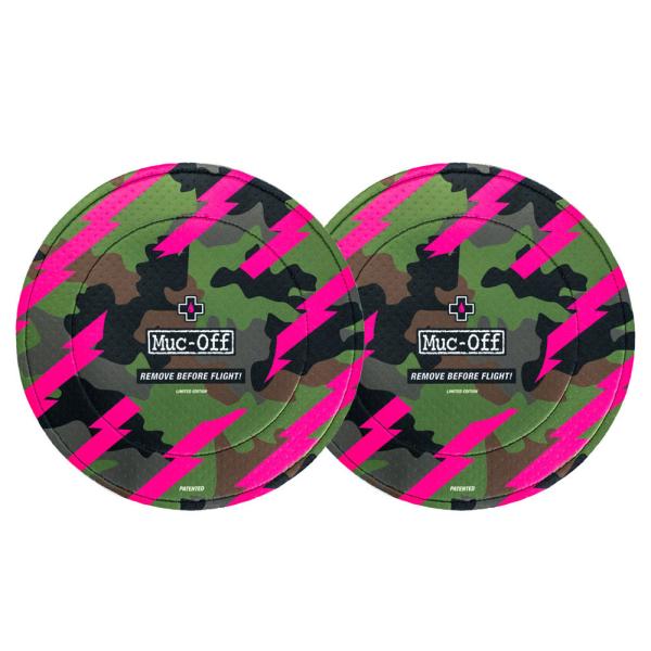 マックオフ DISC BRAKE COVERS pair CAMO