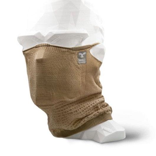 ナルー A1 サハラサンド スポーツ用フェイスマスク 日焼け予防 UVカット