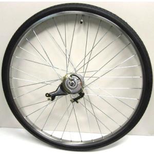 ステンレスリム 26x1 3/8 内装3段ローラーブレーキ仕様 軸長191mm 14T