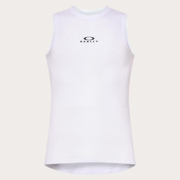 オークリー ENDURANCE BASE LAYER SLEVELESS ホワイト