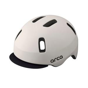 【即納】OGKカブト アルカ（ARCA）ヘルメット マットオフホワイト｜worldcycle