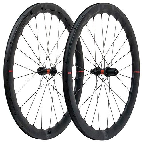 P＆Pコンポーネンツ RUDRA ALPHA 50 カーボンディスクホイール 前後セット