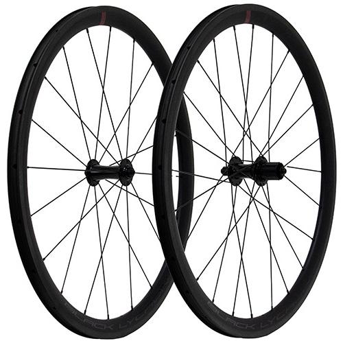 P＆Pコンポーネンツ BLACK LYCAON.NEO リムブレーキ用カーボンホイール 前後セット