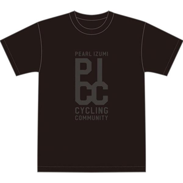 パールイズミ 【PICC330-B】バックポケット Tシャツ 1.ブラック PEARLIZUMI