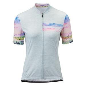 パールイズミ 【W621-B】UV プリント ジャージ 12.インプレッション レディース PEARLIZUMI｜worldcycle