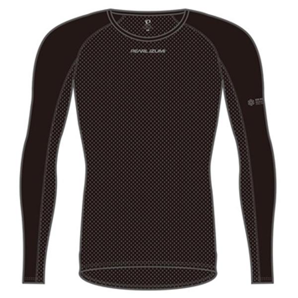 【代引不可】パールイズミ 【168】アイスポーラー メッシュ ロングスリーブ 1.ブラック PEAR...