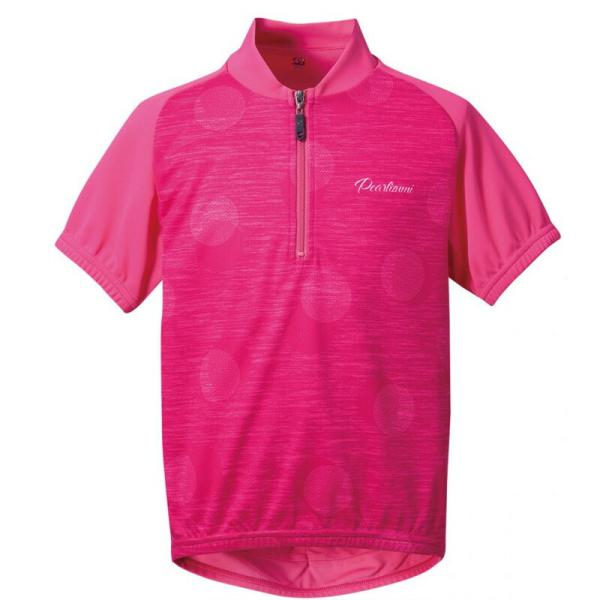 パールイズミ 【K334-B】キッズ プリント ジャージ 2.アザレアピンク