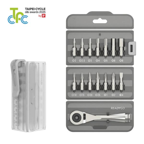 READY GO BIKETOOLKIT MINI トランスペアレントホワイト