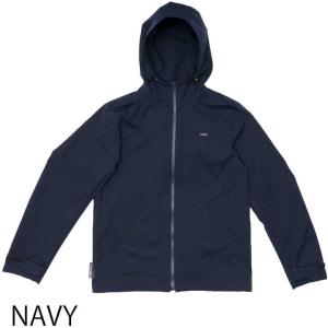 リンプロジェクト  はっ水 防風 背ポケット フード付 ネイビー