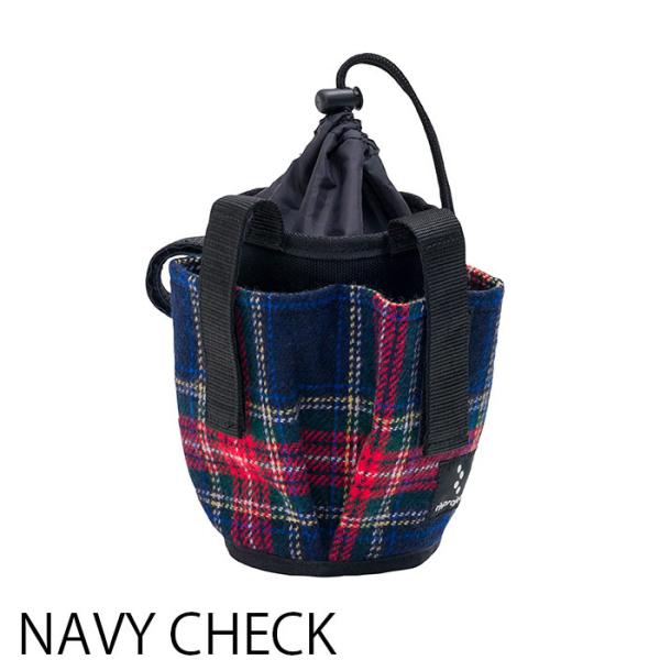 リンプロジェクト 【5160】マルチボトルホルダー ツイード ネイビーチェック