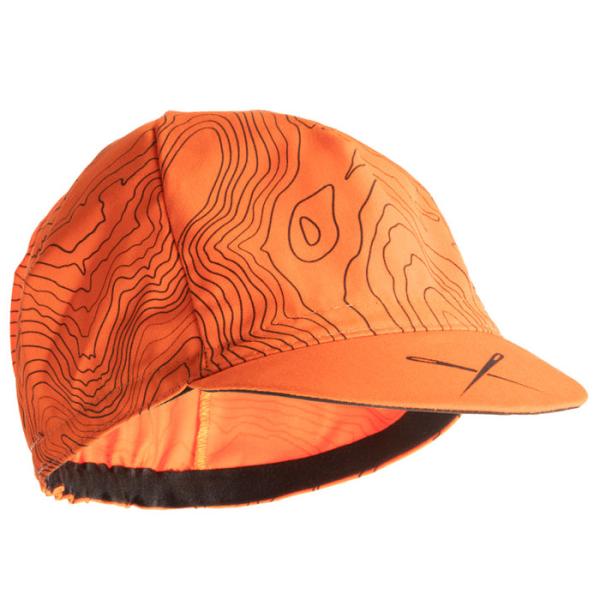 リストラップ YORKSHIRE CONTOURS CYCLING CAP オレンジ