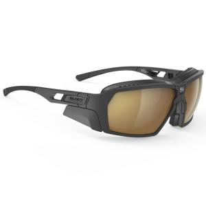 ルディプロジェクト エージェントQ ブラックマットフレーム/インパクトX2 調光レーザークリムゾンレンズ (0170SP707206-00)