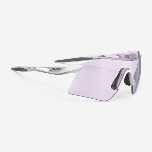 ルディプロジェクト アストラル スフィア ホワイトグロスフレーム/インパクトX2 調光レーザーパープ...